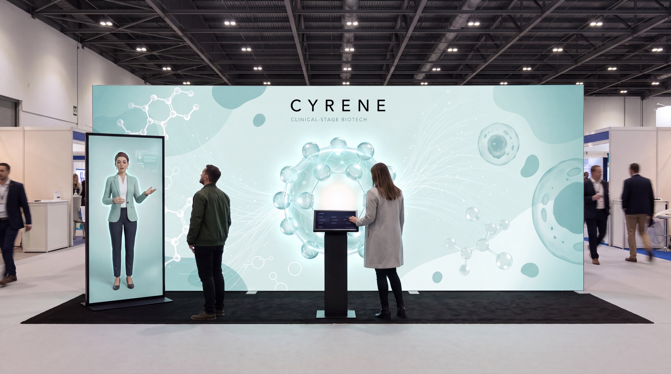 AI Avatar on its own kiosk