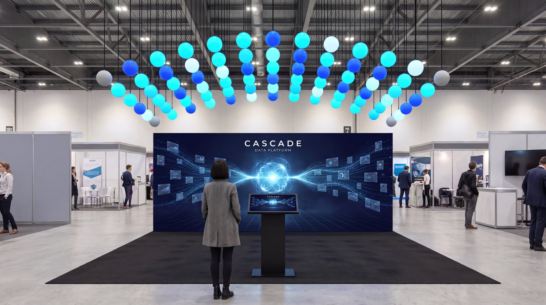 Kinetic Light Ceiling